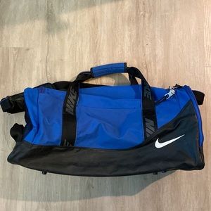Nike Blue/Black Duffel Bag